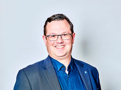 Headshot of Paul Tyack, Director of Advancement